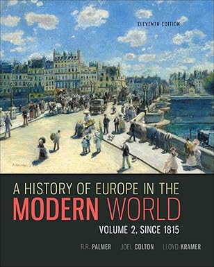 A History of Europe in the Modern World, Volume 2 by R. R. Palmer | McGraw-Hill Education