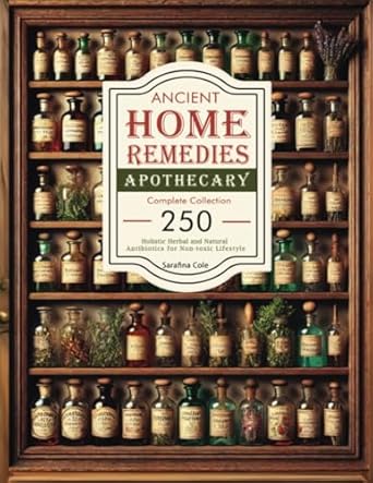 Ancient Home Remedies Apothecary: 250 Complete Collection: Holistic Herbal & Natural Antibiotics for a Non-Toxic Lifestyle (Forgotten Apothecary & the holistic guide to good health) by Sarafina Cole | HolisticHeals Publishers