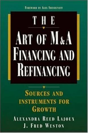 Art of M&A: Financing and Refinancing by Alexandra Reed-Lajoux | McGraw-Hill; 1st edition