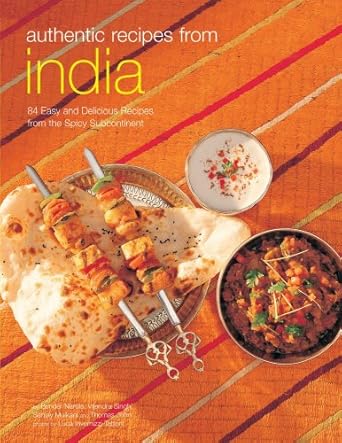 Authentic Recipes from India by Brinder Narula | Periplus Editions; Hardcover with Jacke edition