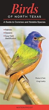 Birds of North Texas: A Guide to Common & Notable Species (Quick Reference Guides) by Greg Lasley | Quick Reference Publishing, Inc.; pamphlet edition