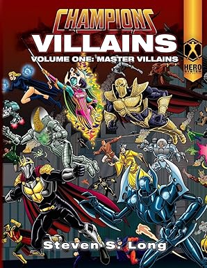 Champions Villains Volume One: Master Villains by Steven S Long | Hero Games