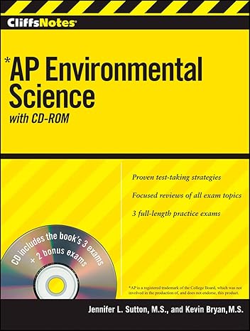 CliffsNotes AP Environmental Science by Jennifer Sutton | Cliffs Notes; 1st edition