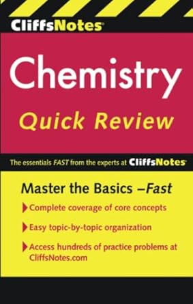 CliffsNotes Chemistry Quick Review: 2nd Edition by Robyn L Ford | CliffsNotes; 2nd edition