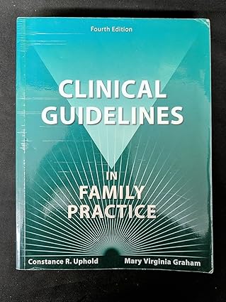 Clinical Guidelines in Family Practice by Constance R. Uphold | BARMARRAE BOOKS