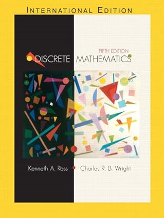 Discrete Mathematics by Kenneth Ross | Pearson