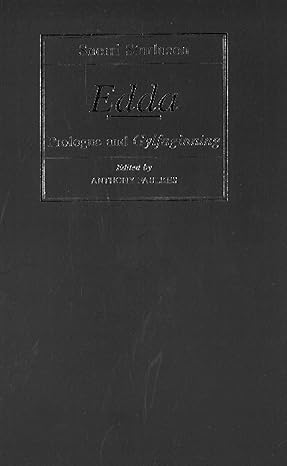 Edda: Prologue and Gylfaginning by Snorri Sturluson | Viking Society for Northern Research; 2nd Revised edition