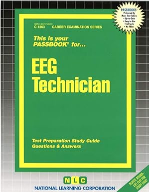 EEG Technician(Passbooks) (Career Examination Series) by National Learning Corporation | National Learning Corporation