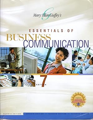 Essentials of Business Communication (Available Titles CengageNOW) by Mary Ellen Guffey | Cengage Learning