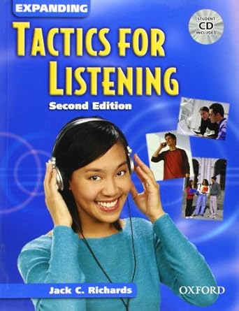 Expanding Tactics for Listening by Jack C. Richards | Oxford University Press; 2nd edition