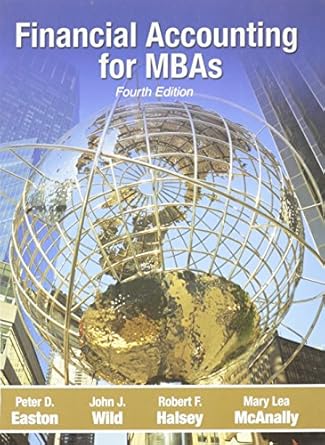 Financial Accounting for Mbas by Peter D. Easton | Cambridge