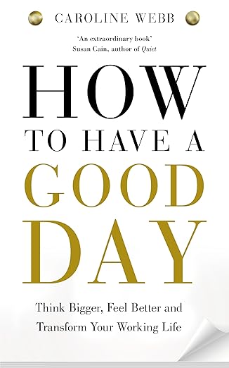 How To Have A Good Day: The Essential Toolkit for a Productive Day at Work and Beyond by Caroline Webb | PAN MACMILLAN