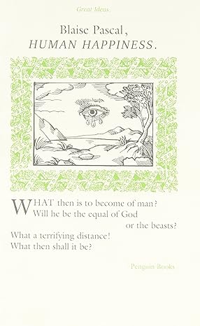 Human Happiness (Penguin Great Ideas) by Blaise Pascal | Penguin Group USA
