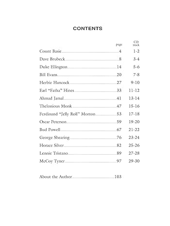 Jazz Piano: An In-Depth Look at the Styles of the Masters by Liam Noble | Hal Leonard