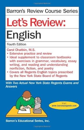 Let's Review English by Carol Chaitkin M.S. | Barrons Educational Series; Fourth edition