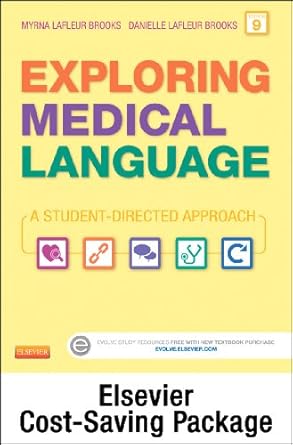 Medical Terminology Online for Exploring Medical Language (Access Code and Textbook Package) by Myrna LaFleur Brooks RN  BEd | Mosby; 9th edition