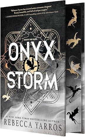 Onyx Storm (Deluxe Limited Edition) (The Empyrean, 3) by Rebecca Yarros | Entangled: Red Tower Books; Deluxe,Limited edition