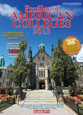 Profiles of American Colleges 2013 by Barron's Educational Series | Barrons Educational Series; Thirtieth edition