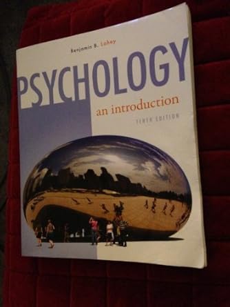 Psychology: An Introduction by Benjamin Lahey | McGraw-Hill Humanities/Social Sciences/Languages