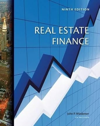 Real Estate Finance by John P. Wiedemer | South-Western Educational Pub; 9th edition