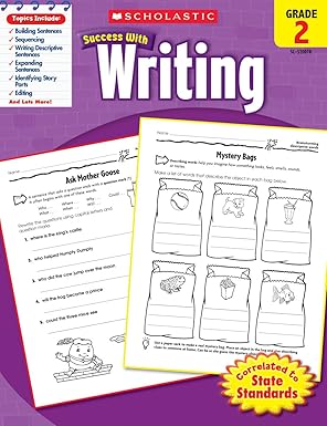 Scholastic Success With Writing: Grade 2 Workbook by Scholastic | Scholastic Teaching Resources; Illustrated edition