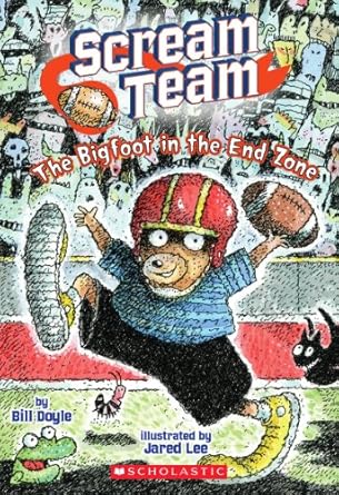 Scream Team #3: The Big Foot in the End Zone by Bill Doyle | Scholastic Paperbacks