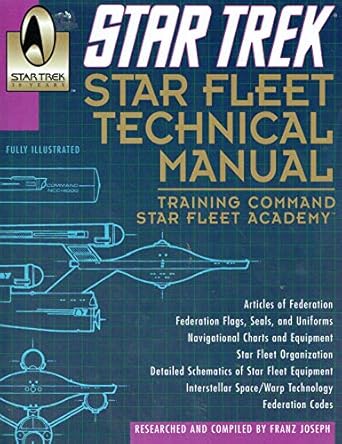 Star Trek: Star Fleet Technical Manual by Franz Joseph | Ballantine Books