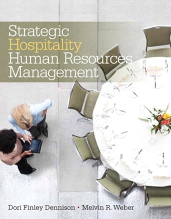 Strategic Hospitality Human Resources Management by Melvin Weber | Pearson