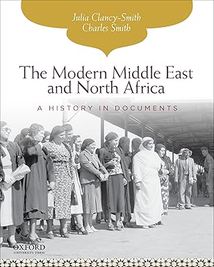 The Modern Middle East and North Africa: A History in Documents (Pages from History) by Julia Clancy-Smith | Oxford University Press