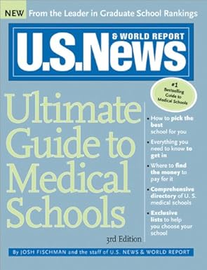 U.S. News & World Report Ultimate Guide to Medical Schools by Josh Fischman | Sourcebooks Inc